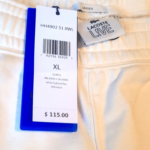 Lacoste L!VE Sweatpants - Picture 3 of 3